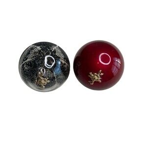 Jason Wu Ornament designer limitted rare pair glass decorations Christmas tree